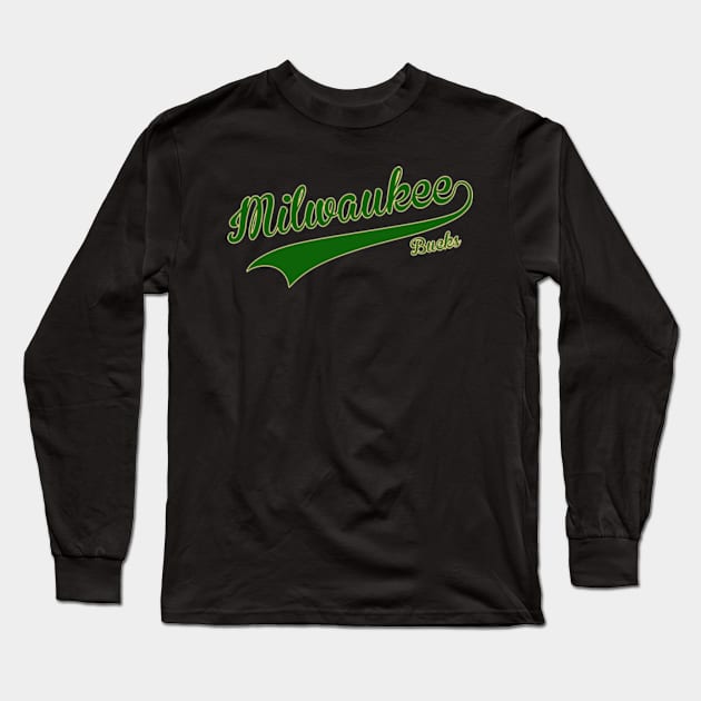 Milwaukee Bucks Long Sleeve T-Shirt by Pasar di Dunia